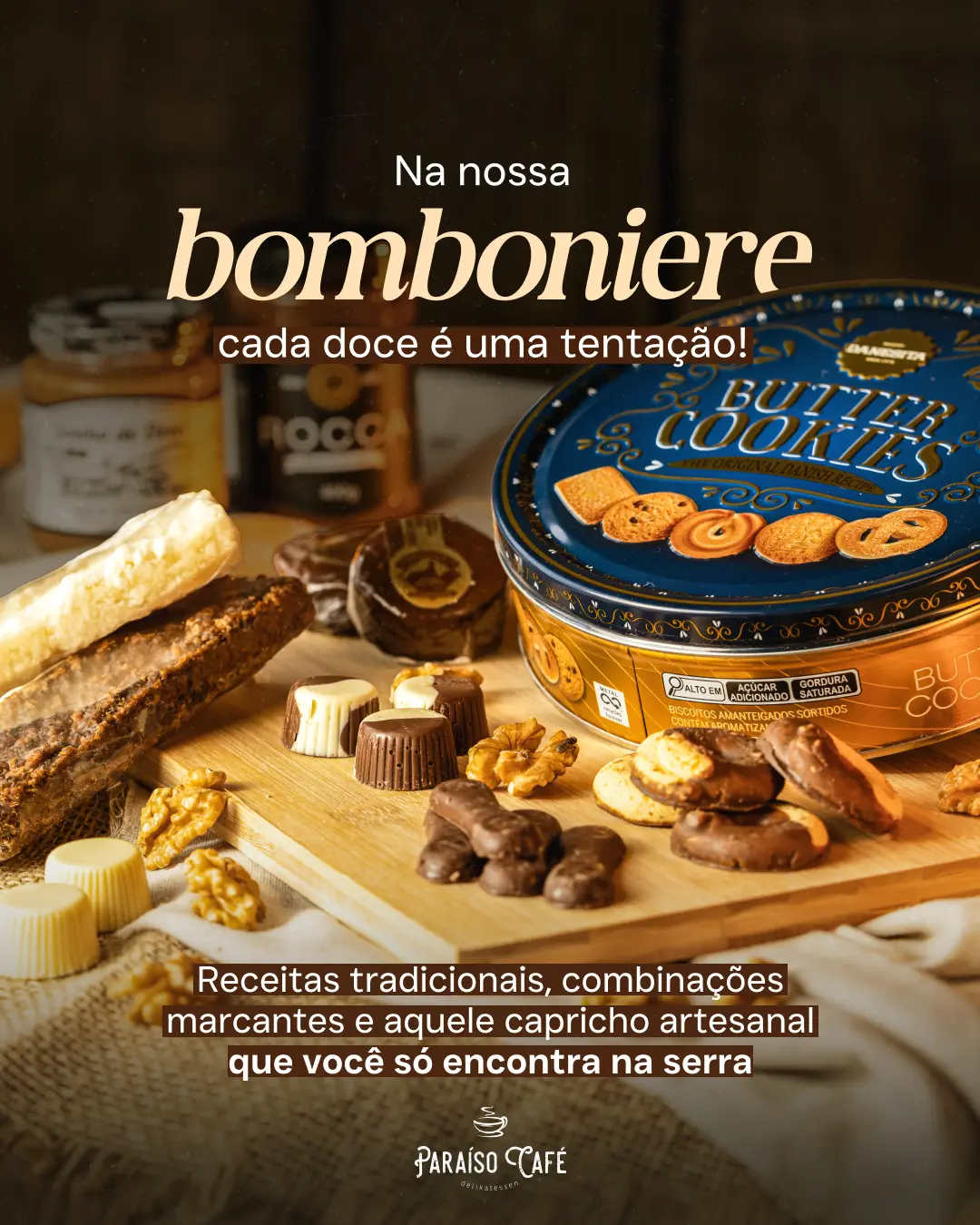 Café especial e ambiente aconchegante