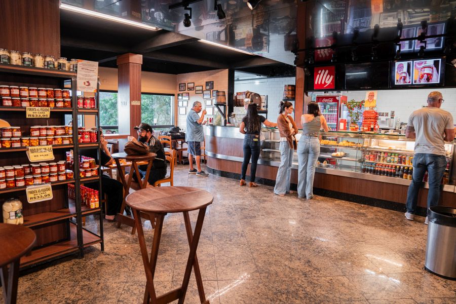 Ambiente do Paraíso Café